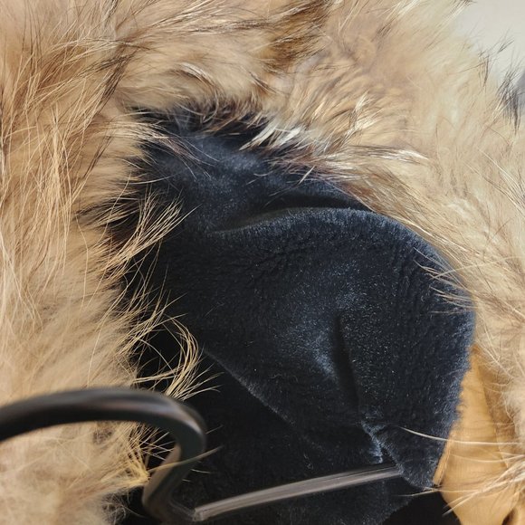 Sean John Full Zip Down Filled Puffer Jacket With Racoon Fur Hood Vintage Y2K - Picture 2 of 9